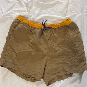 Marmot Brown and Orange Men Shorts